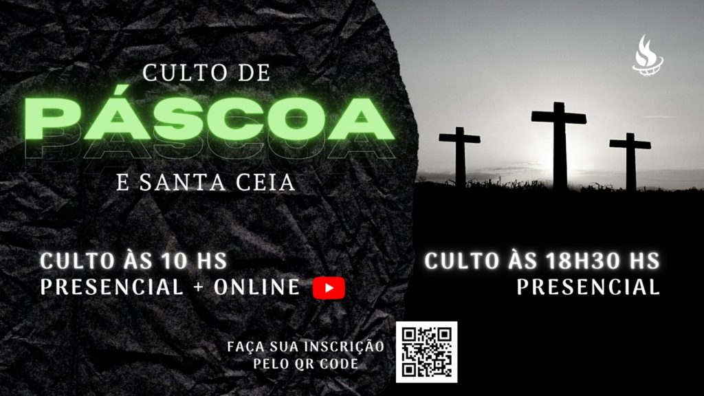 Culto Presencial 04/04/2021 | Inscrições NOITE